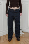 BASERANGE blue trousers (with back pockets) TRIN-CO-SP24 (TRIN)